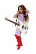 Enfant apprend la guitare Enfant apprend la guitare
