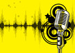 Music Event Design (editable vector or XXL jpeg image)