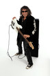 rock star avec guitare electrique rock star avec guitare electrique