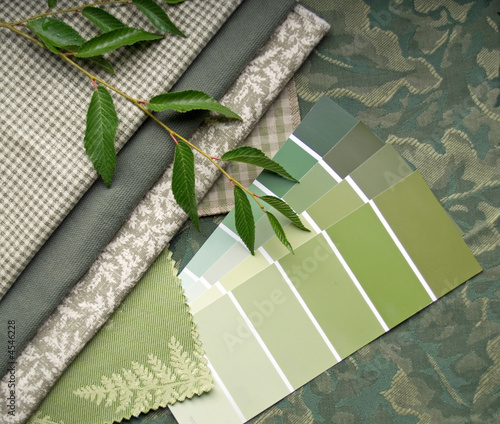 Earth tone interior design plan
