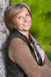 Smiling mature woman
