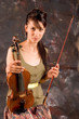 Girl with violin