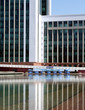 building reflection in water Tashkent building reflection in water Tashkent