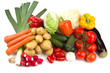 Set of different autumn vegetables Set of different autumn vegetables
