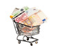 caddie plein de billets