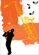 vector musical background