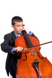 Boy playing Cello