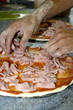 fabrication de pizzas