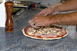 pizzaiolo au travail
