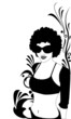 The girl in glasses