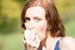 Photo : woman and fruit woman and fruit