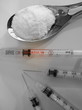 Insulinspritzenund Traubenzucker