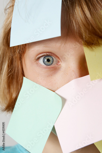 Photo: Stickers girl Stickers girl