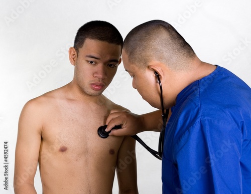 Photo: Hearing heart sound Hearing heart sound