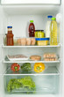Full fridge.
