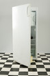 White fridge
