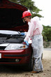 Fixing the car