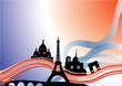 Monuments de Paris - Illustration