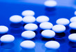 Pills on table