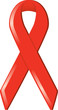 Red Awareness Ribbon
