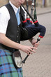 Bagpipe player