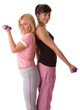 Exercising team
