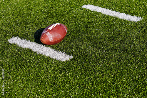 Photo: Football on Field Football on Field