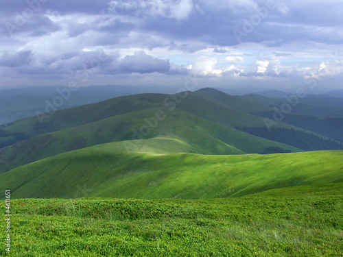 Photo: Mountain scenery Mountain scenery