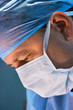 look of working surgeon