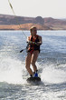 Girl Wakeboarding at Lake Powell
