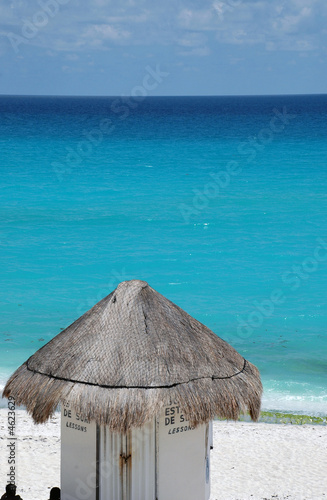 Beach Hut on the Mayan Riviera Beach Hut on the Mayan Riviera
