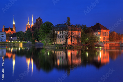 Old Town Wroclaw by night Old Town Wroclaw by night