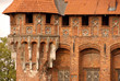 castle tower in Malbork castle tower in Malbork