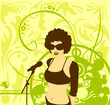 The singer