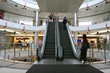 Shoppers at multilevel shopping center Shoppers at multilevel shopping center