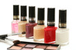 Nail polish & Cosmetics w/brushes