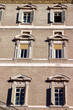 Finestre del Palazzo Apostolico, Vaticano Finestre del Palazzo Apostolico, Vaticano
