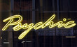 A hallogeen Psychic sign on the window