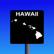 Hawaii highway sign Hawaii highway sign