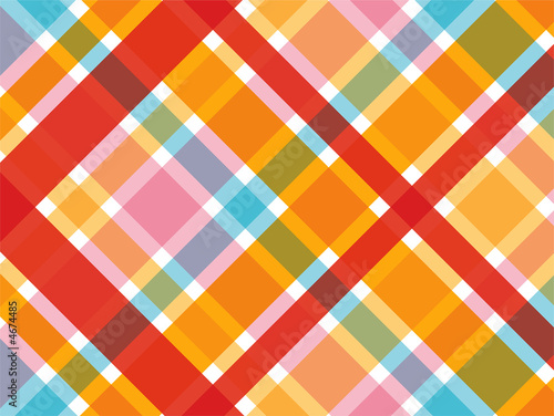 Illustration: candy red and pink diagonal plaid pattern candy red and pink diagonal plaid pattern