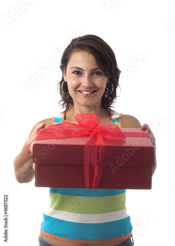 Photo: got a present got a present