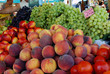 market full of fresh fruits