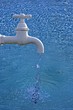 Water running from the tap