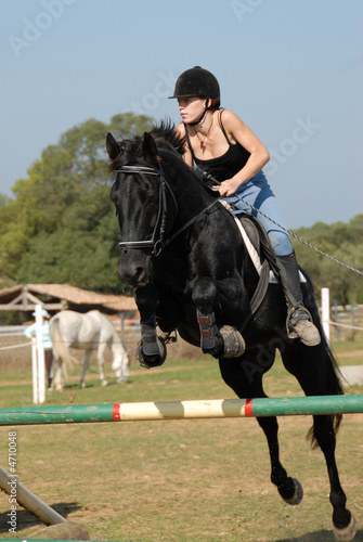 saut d'obstacle