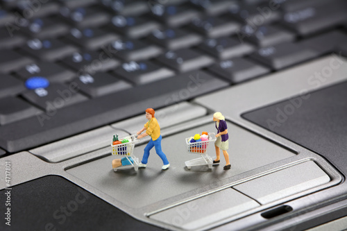 Photo: Shopping online concept Shopping online concept