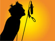 chanteur en enregistrement chanteur en enregistrement