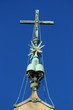 Obelisco di San Pietro, la croce sulla cima, Vaticano Obelisco di San Pietro, la croce sulla cima, Vaticano