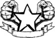 Heavy Metal  Rock Banner Tattoo