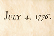 fourth of july 1776