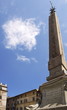 obelisk auf dem platz rotonda in rom